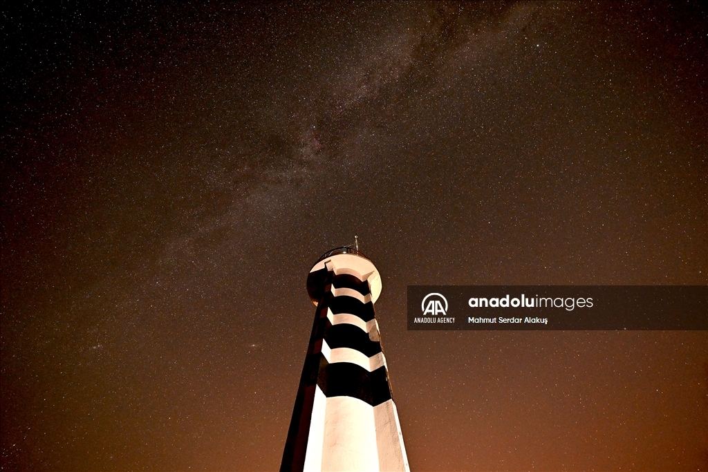 Perseid meteor shower in Izmir
