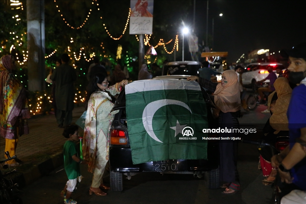 Pakistan'da bağımsızlığın 76. yılı kutlanıyor