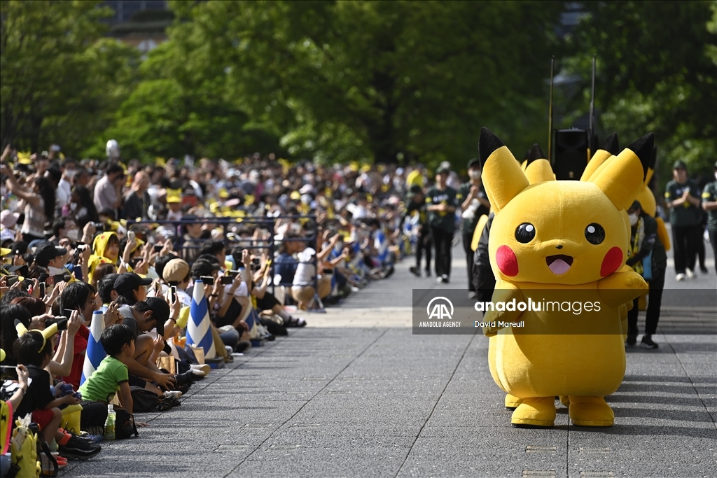 Pokemon parade kicks off within summer festivities in Japan