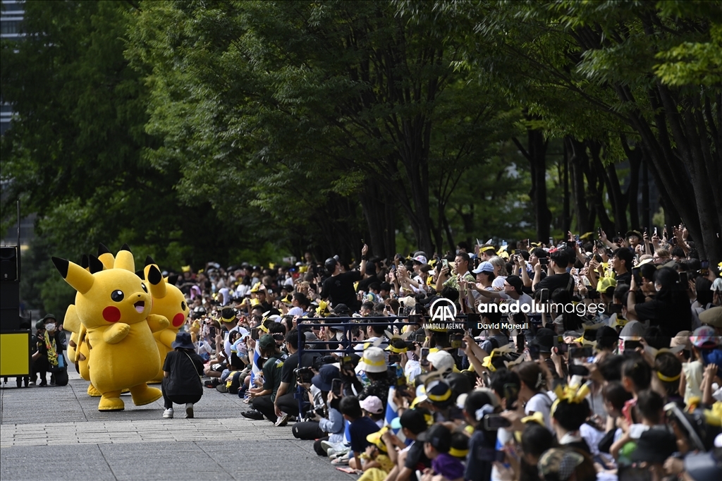 Pokemon parade kicks off within summer festivities in Japan