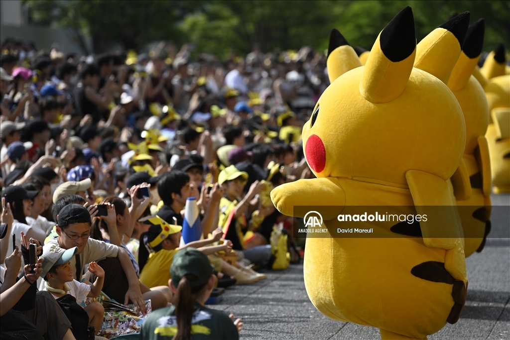 Pokemon parade kicks off within summer festivities in Japan