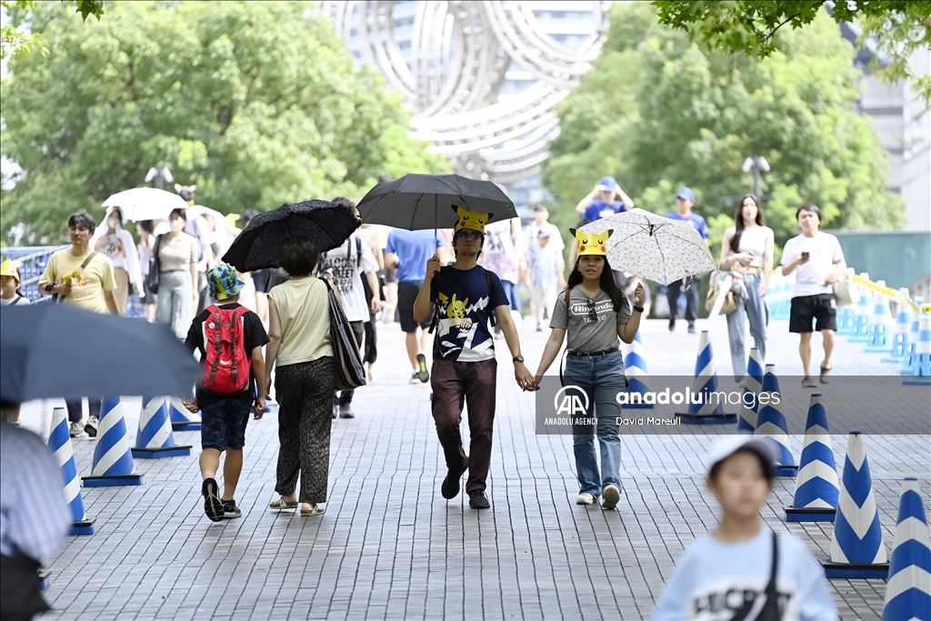 Pokemon parade kicks off within summer festivities in Japan