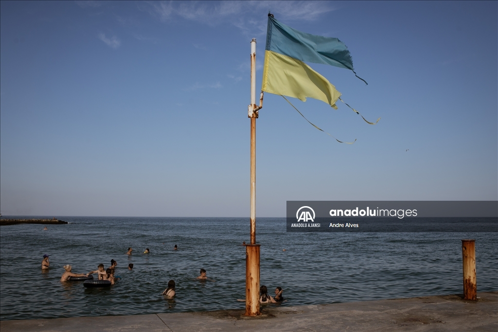Ten beaches open in Ukraine's Odesa as daily life continues amid war