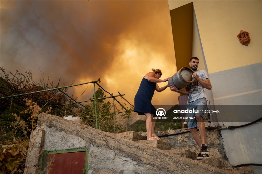 Wildfires in Tenerife Island reach Level 2 severity