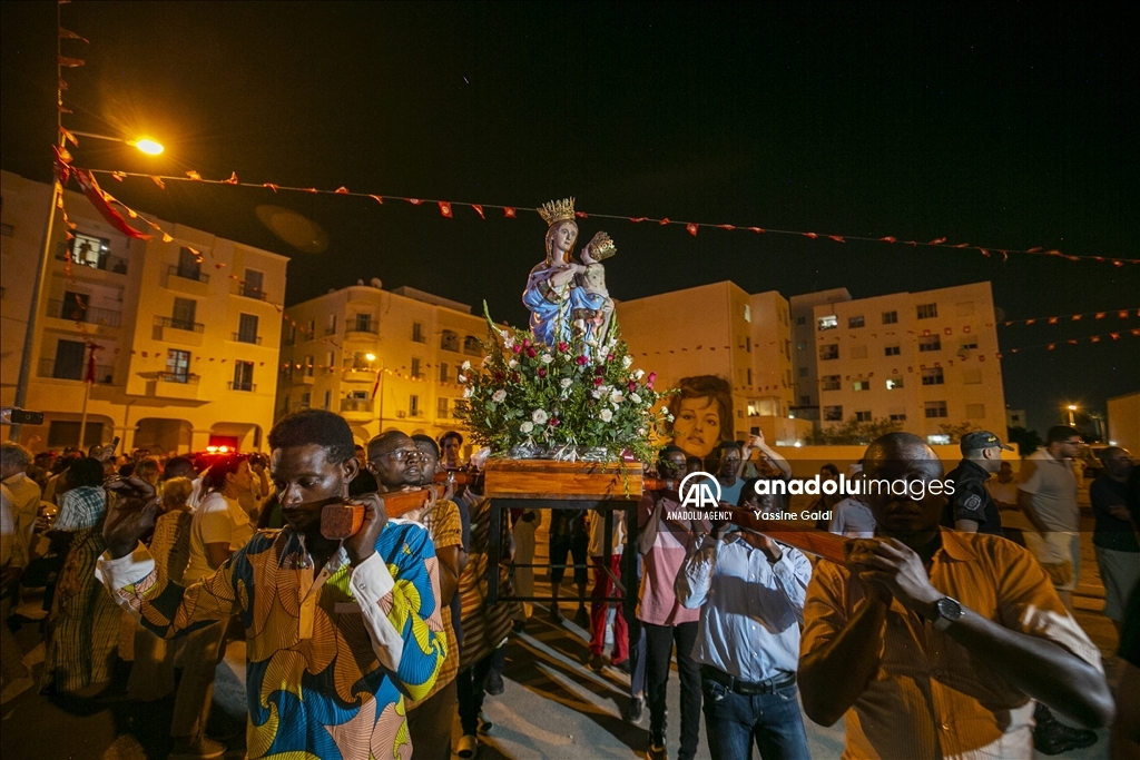 Madonna of Trapani Festival in Tunisia