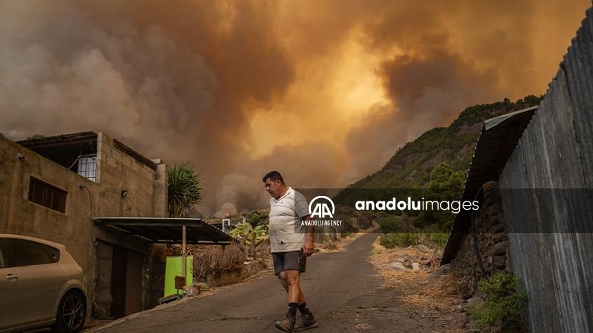 Wildfires in Tenerife Island reach Level 2 severity