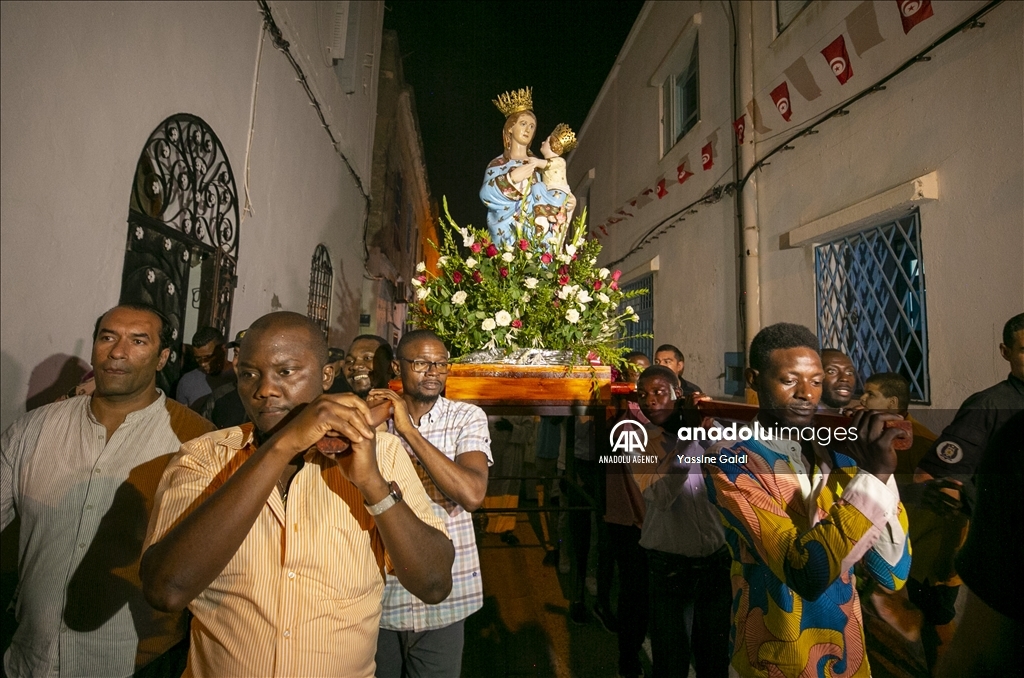 Madonna of Trapani Festival in Tunisia