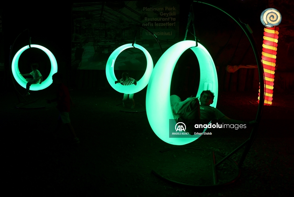 «جشنواره نور در جنگل» استانبول