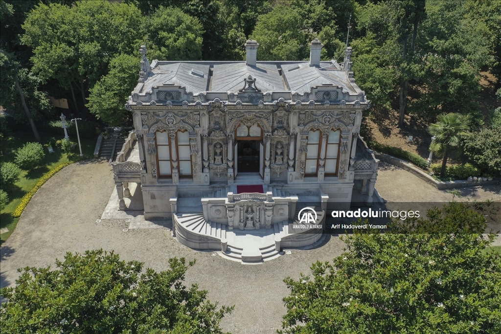 Ihlamur Kasrı FPV dron ile görüntülendi