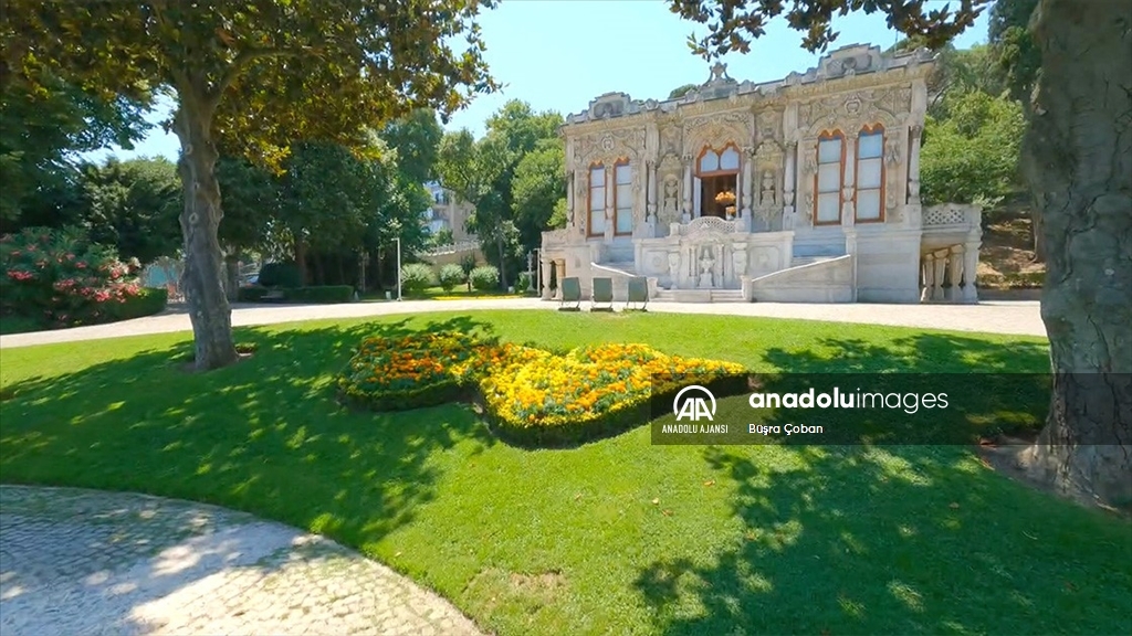 Ihlamur Kasrı FPV dron ile görüntülendi