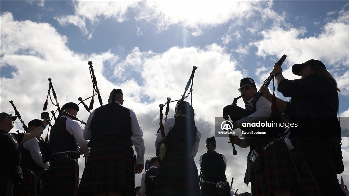 ''Dünya Gayda Davul Grubu'' şampiyonası İskoçya'da başladı