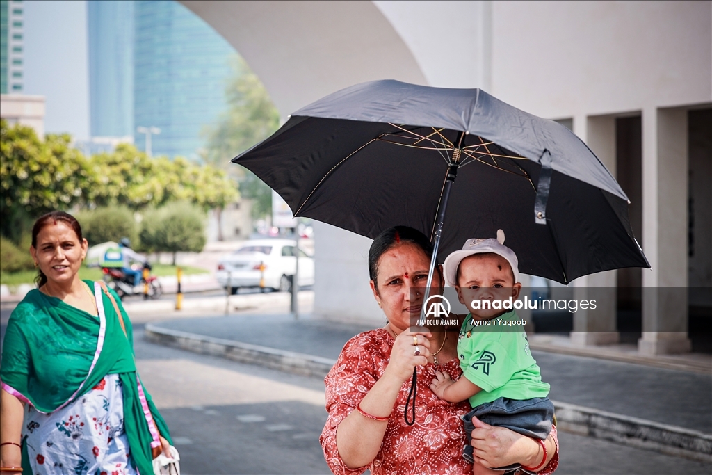 Bahreyn'de kavurucu sıcaklar