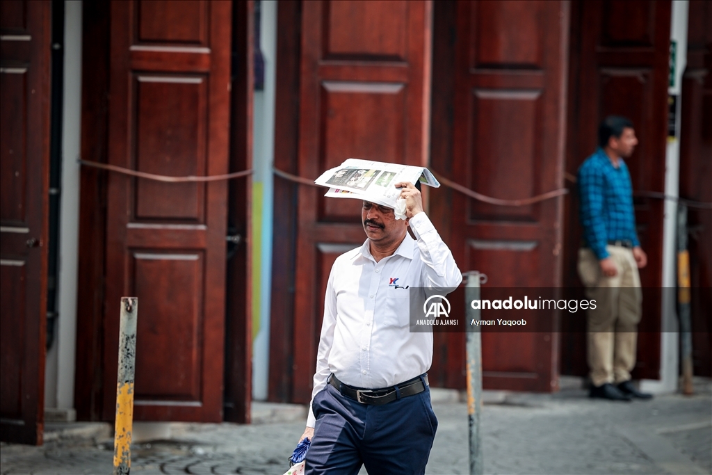 Bahreyn'de kavurucu sıcaklar