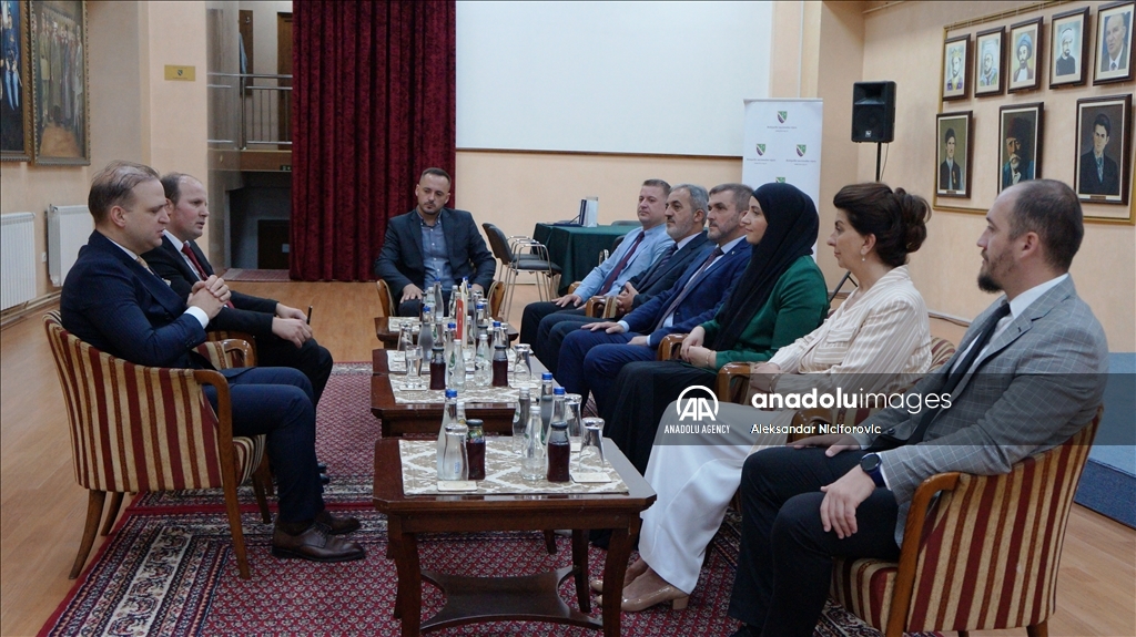 Novi Pazar: Turski konzul Basol u oproštajnim posetama institucijama