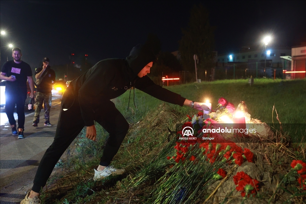 Wagner head Yevgeny Prigozhin commemorated in Saint Petersburg