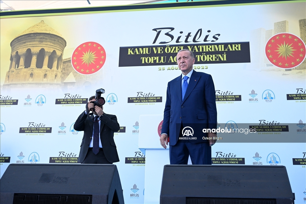 Bitlis Kamu ve Özel Yatırımları Toplu Açılış Töreni