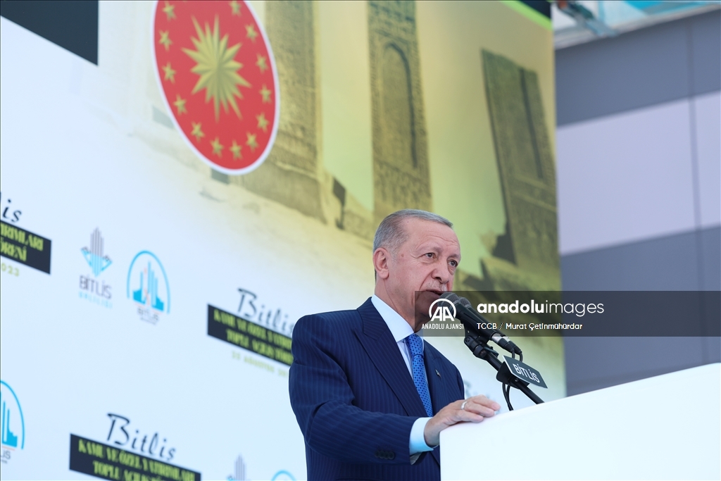 Bitlis Kamu ve Özel Yatırımları Toplu Açılış Töreni