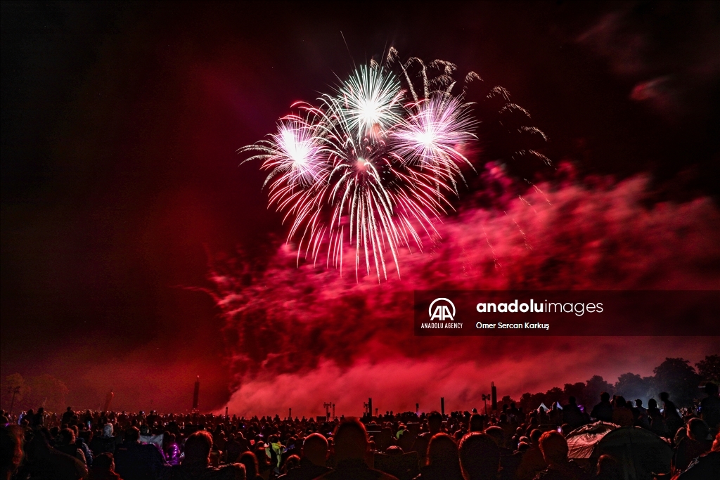 19th International Fireworks Festival in Stuttgart