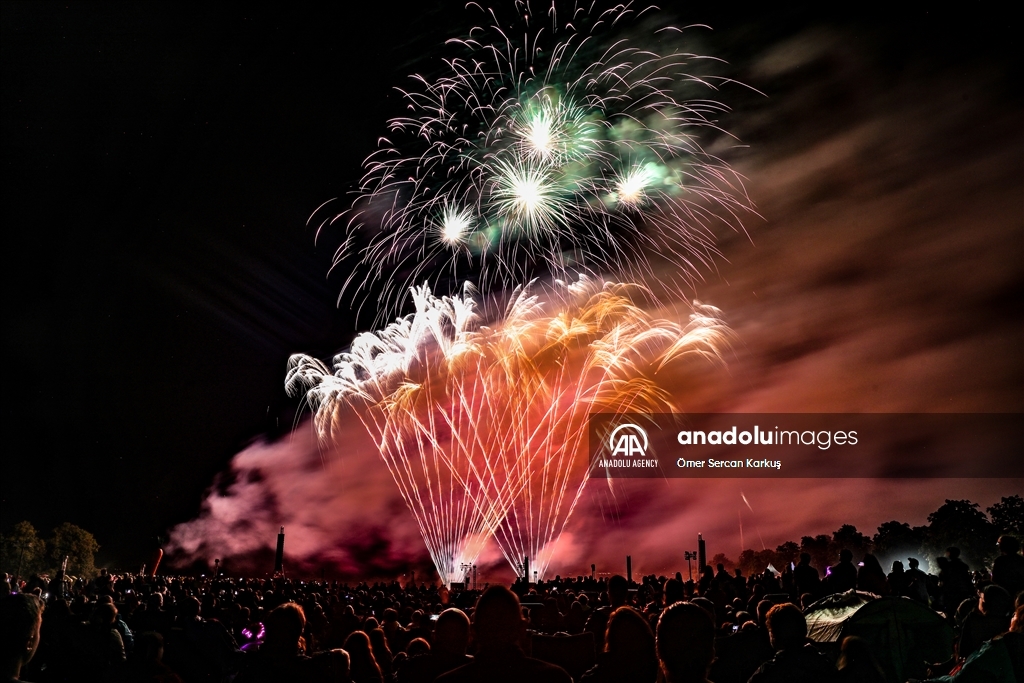 19th International Fireworks Festival in Stuttgart