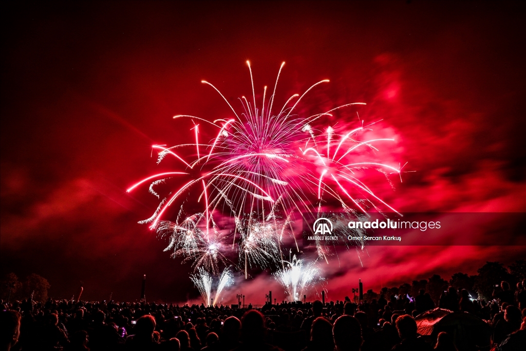 19th International Fireworks Festival in Stuttgart
