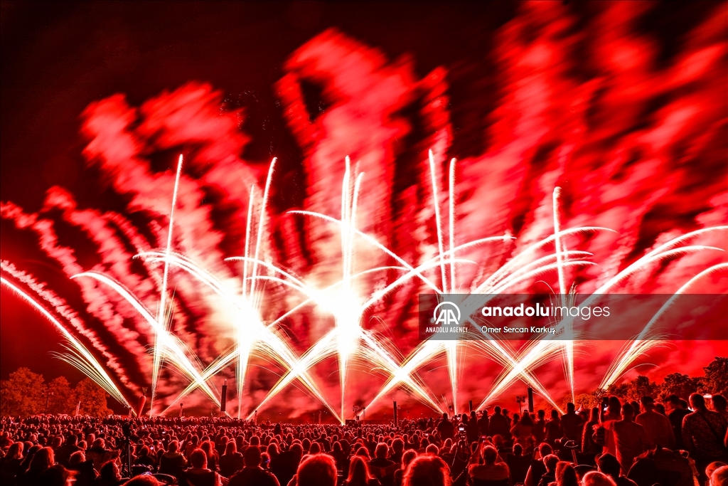 19th International Fireworks Festival in Stuttgart