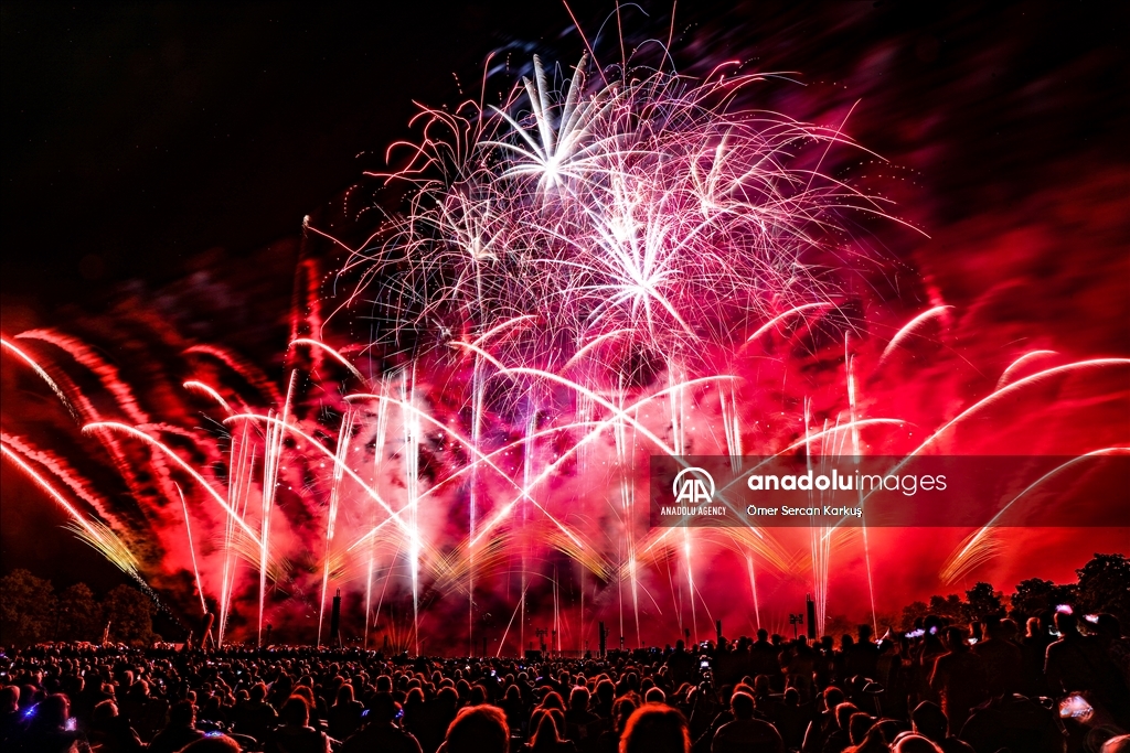 19th International Fireworks Festival in Stuttgart