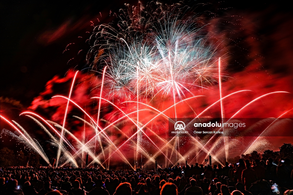 19th International Fireworks Festival in Stuttgart