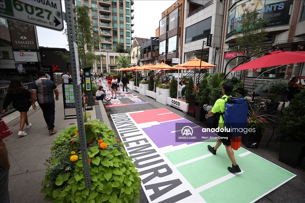 Toronto'da 'Yorkville Duvar Resimleri' etkinliği düzenlendi