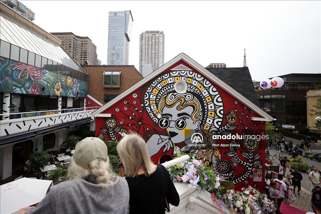 Yorkville Murals in Toronto