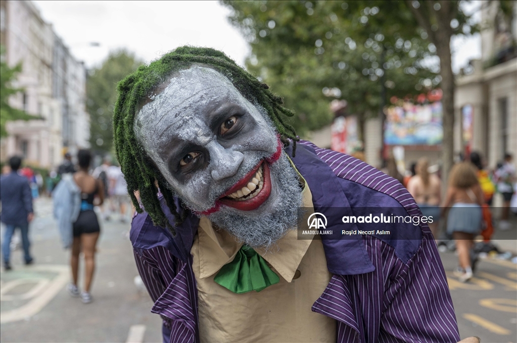 İngiltere'de "Notting Hill Karnavalı" düzenlendi