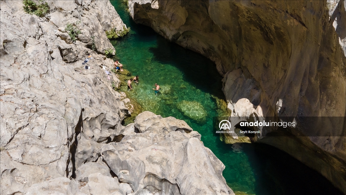 Serinlemek isteyen turistlerin adresi: "Gezende Kanyonu"