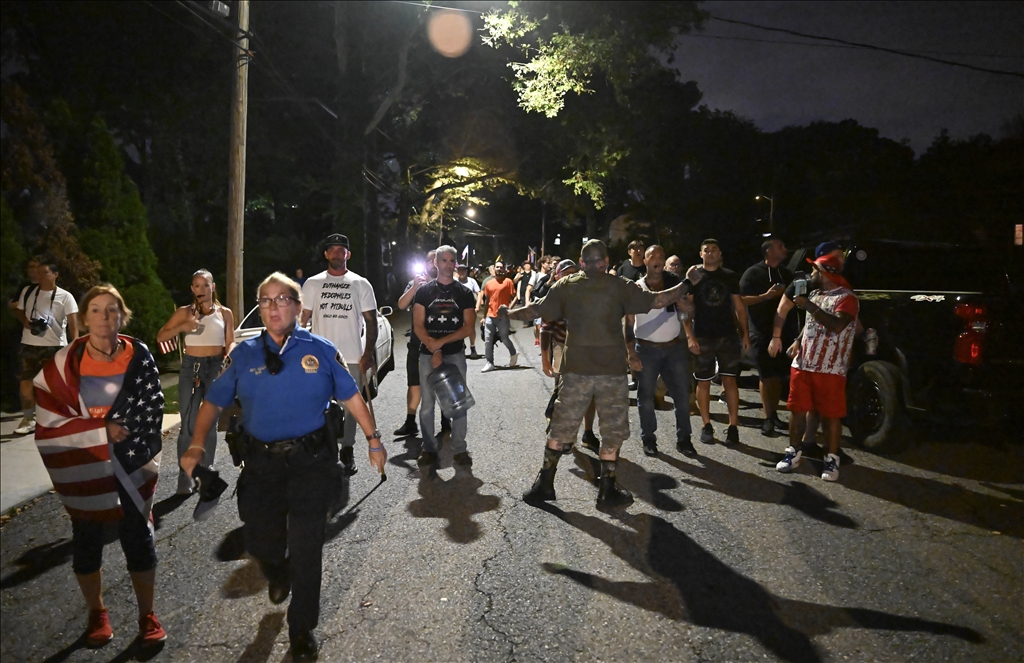 Anti-immigration Protest In New York - Anadolu Ajansı