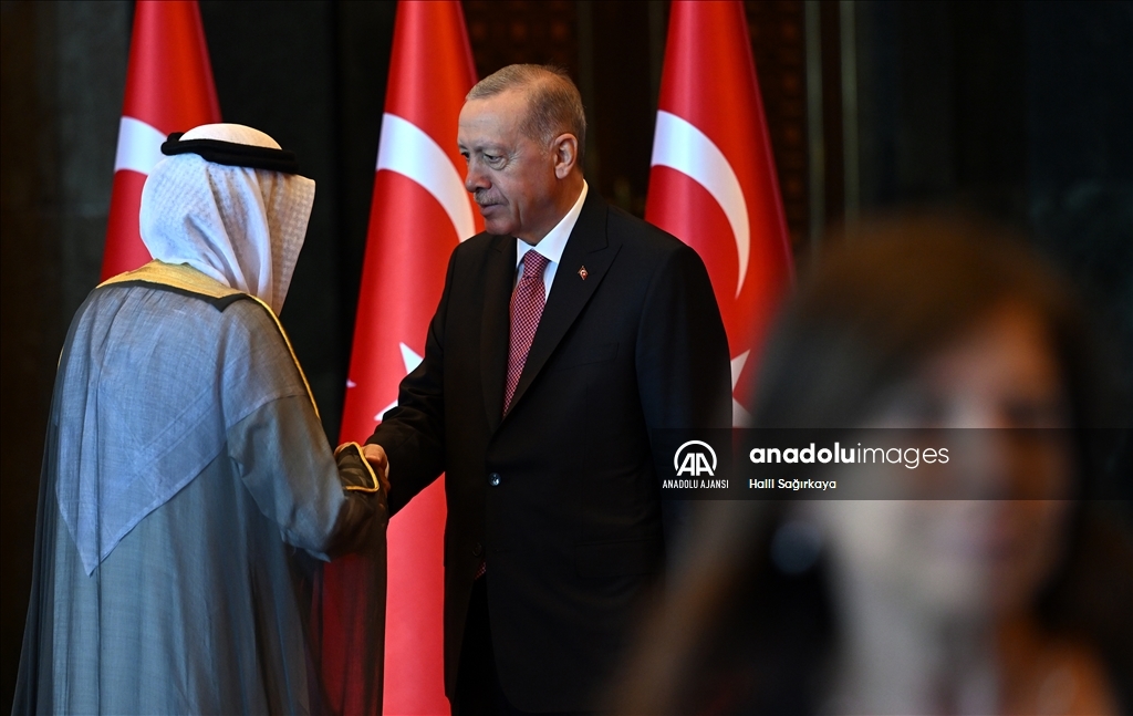 Cumhurbaşkanı Erdoğan, 30 Ağustos Zafer Bayramı tebriklerini kabul etti