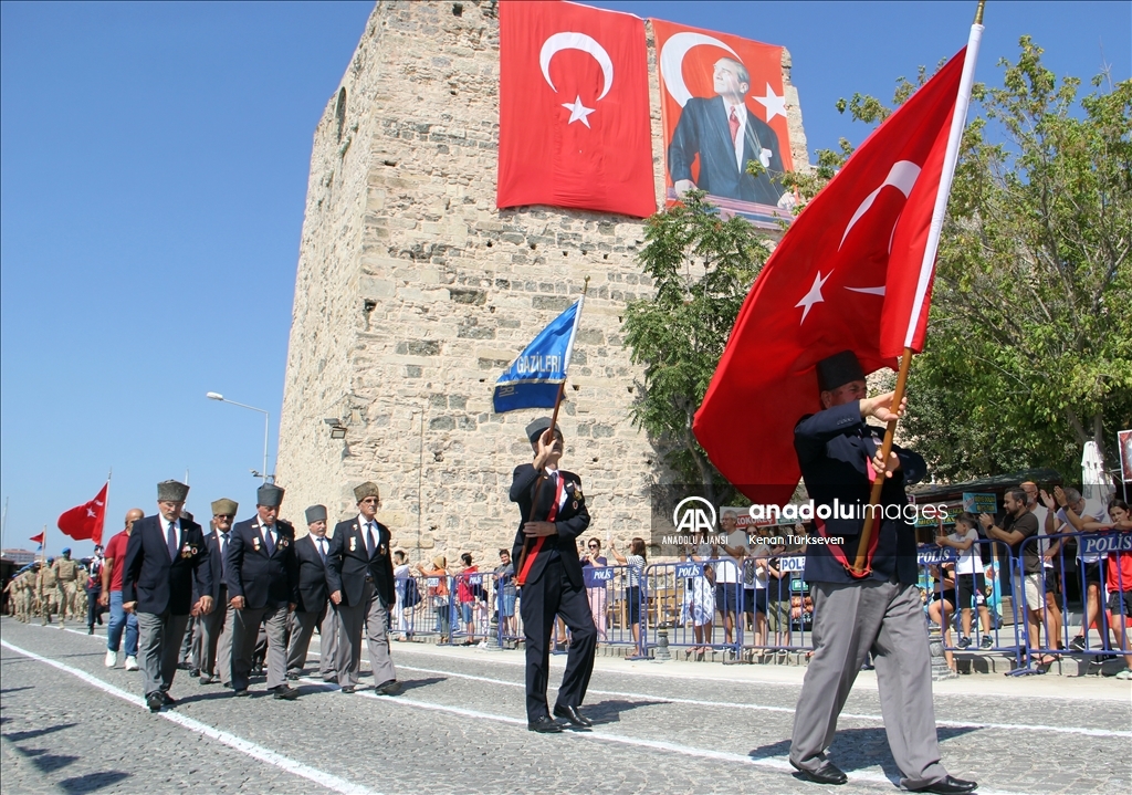 Sinop'ta Büyük Zafer'in 101. yılı kutlanıyor