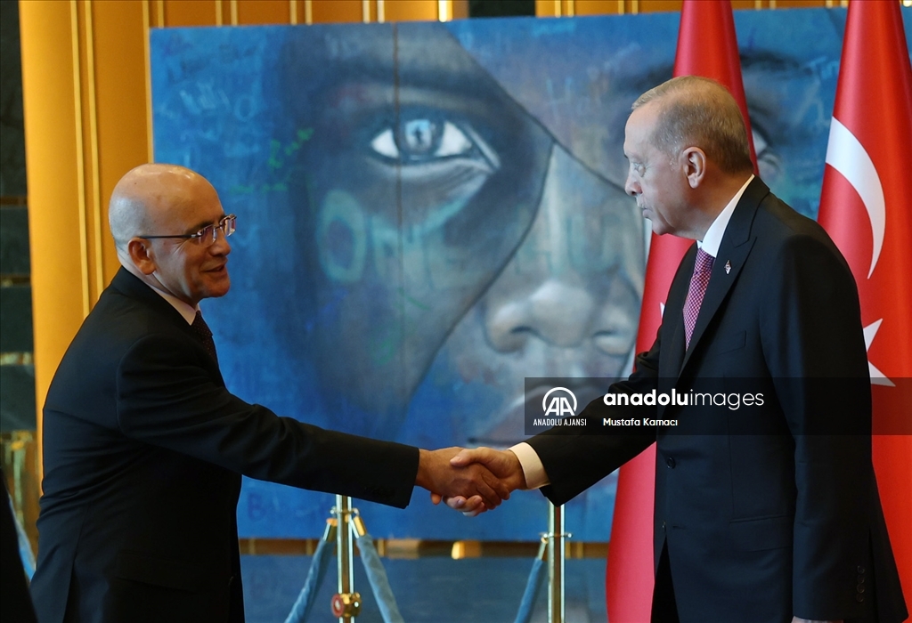 Cumhurbaşkanı Erdoğan, 30 Ağustos Zafer Bayramı tebriklerini kabul etti