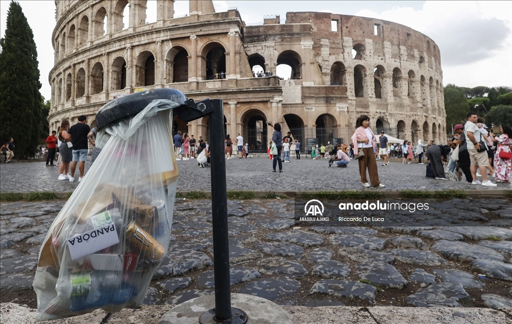 İtalya'da Kolezyum çevresinde fare istilası