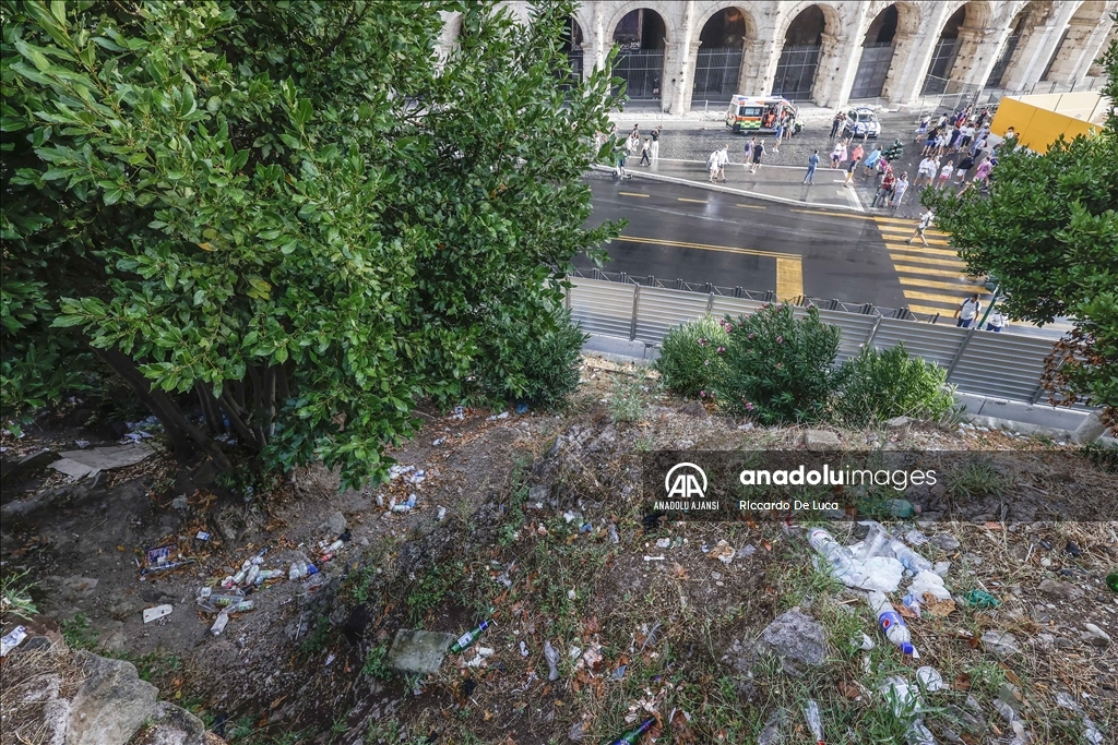 İtalya'da Kolezyum çevresinde fare istilası