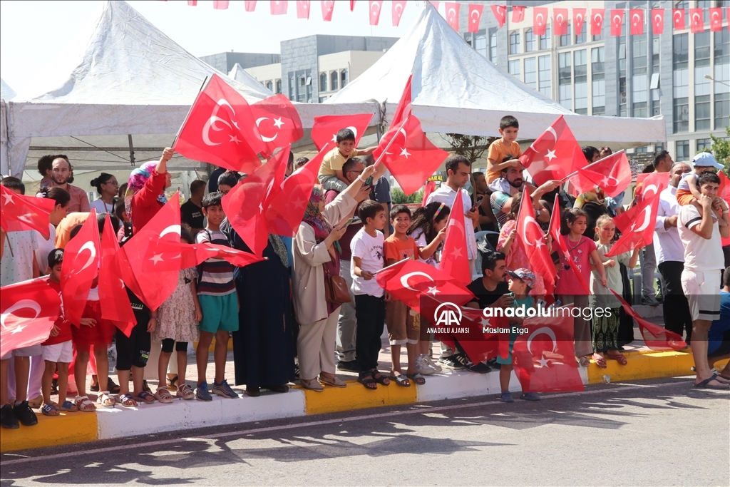 Şanlıurfa'da Büyük Zafer'in 101. yılı kutlanıyor