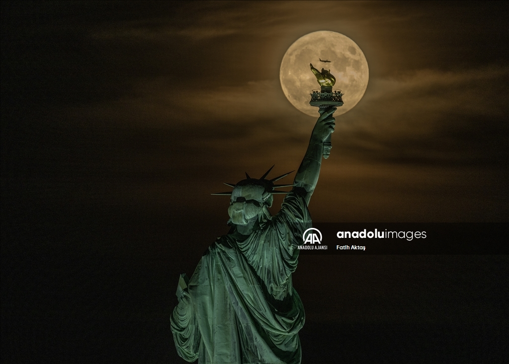 New York'ta "Süper Ay"