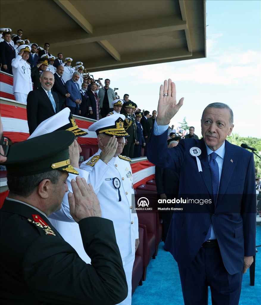 MSÜ Deniz Harp Okulu Diploma ve Sancak Devir Teslim Töreni