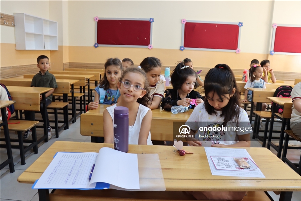 Depremden etkilenen Kilis'te okullarda uyum programı başladı