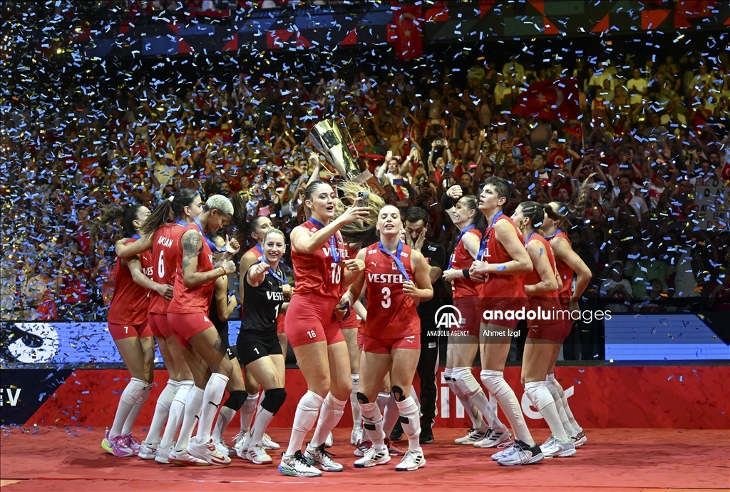 Volleyball : Pour la première fois, l’équipe féminine turque est championne d'Europe