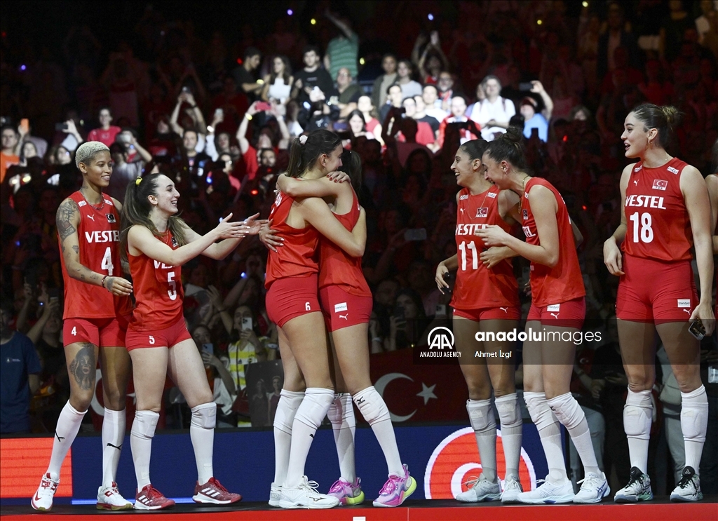 Volleyball : Pour la première fois, l’équipe féminine turque est championne d'Europe