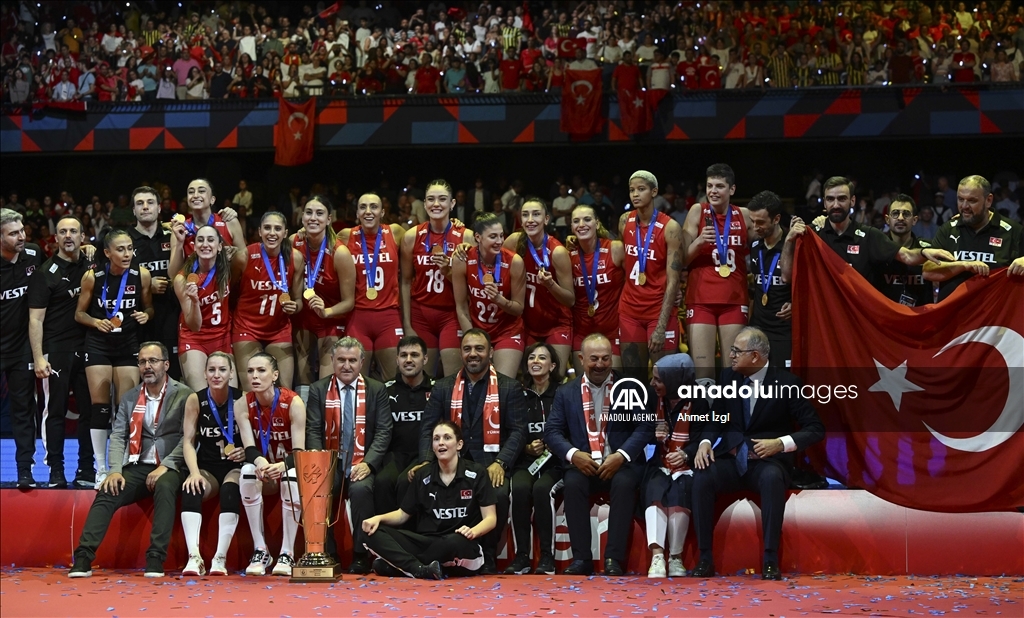 Volleyball : Pour la première fois, l’équipe féminine turque est championne d'Europe
