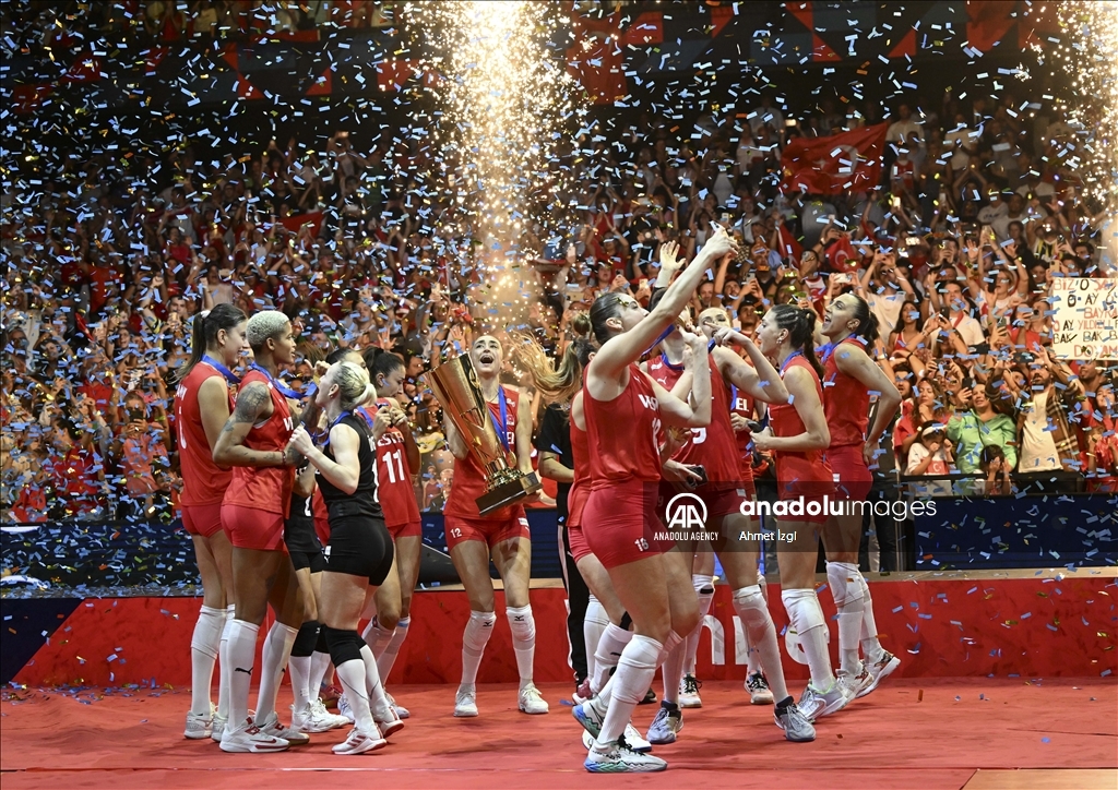 Volleyball : Pour la première fois, l’équipe féminine turque est championne d'Europe