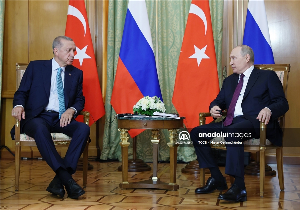 دیدار اردوغان و پوتین در سوچی 