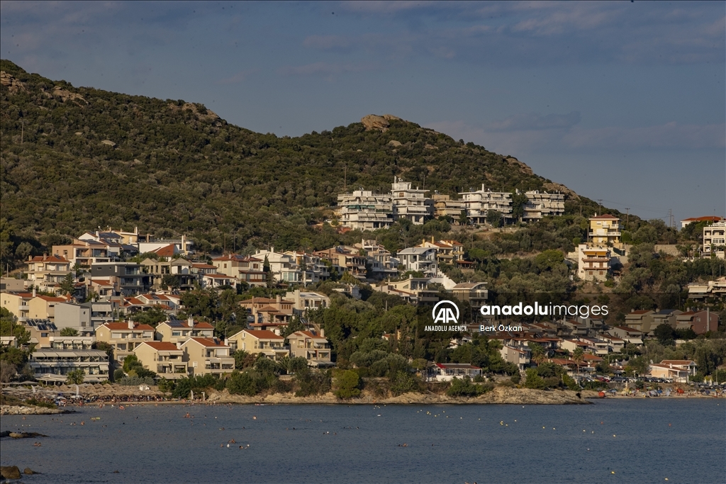 Historical city of Kavala in Greece