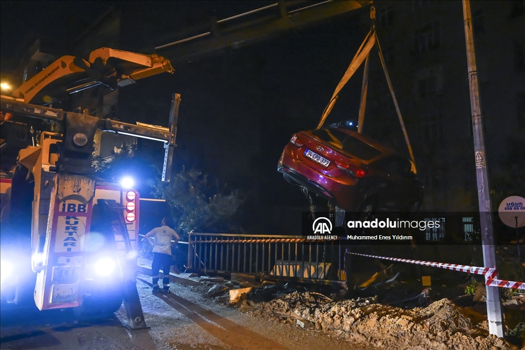 Türkiye: des inondations soudaines frappent la ville d'Istanbul