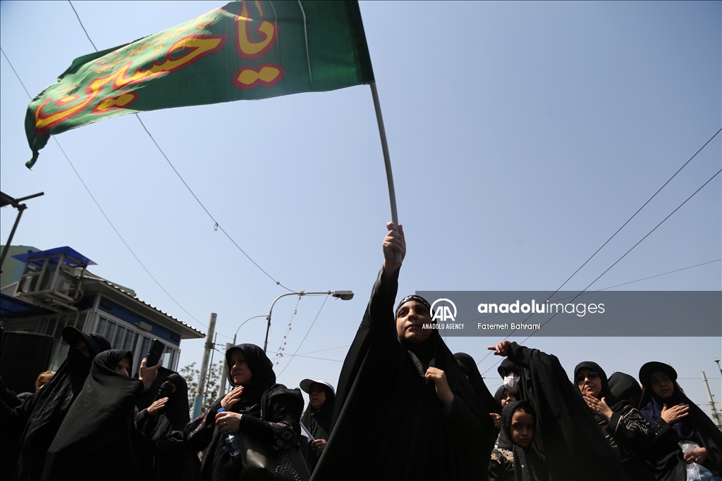 برگزاری راهپیمایی اربعین در تهران آغاز شد