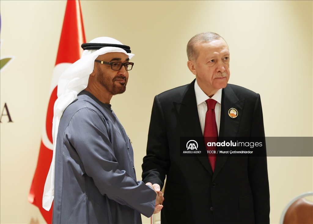 أردوغان يلتقي ابن زايد في نيودلهي
